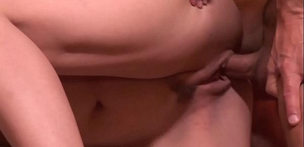  My wife Karen fucks her horny big tits like a twenty year old
